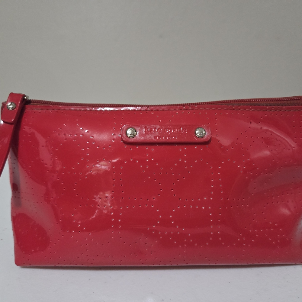 Kate Spade Red Make Up Bag